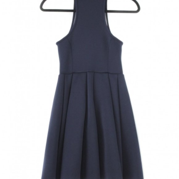 T by Alexander Wang scuba zip-up a-line dress - Picture 3 of 3